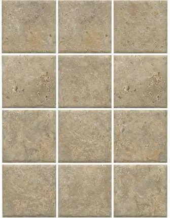 Керамогранит 1324 Брюссель бежевый матовый из 12 частей 9,8x9,8x0,7, Kerama Marazzi (Керама Марацци)