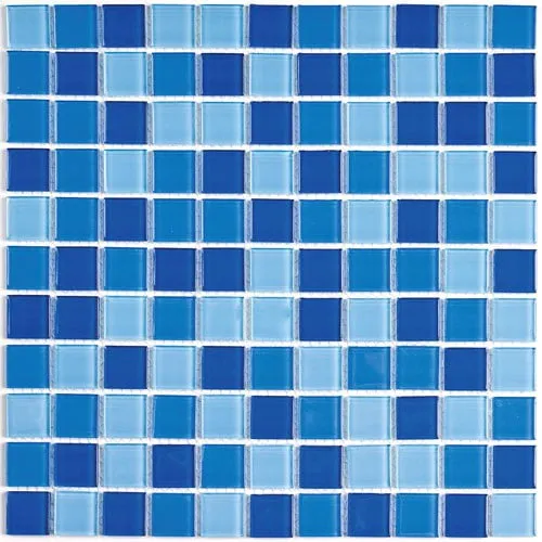 Blue wave-2 мозаика стеклянная 30*30, Bonaparte (Бонапарт)