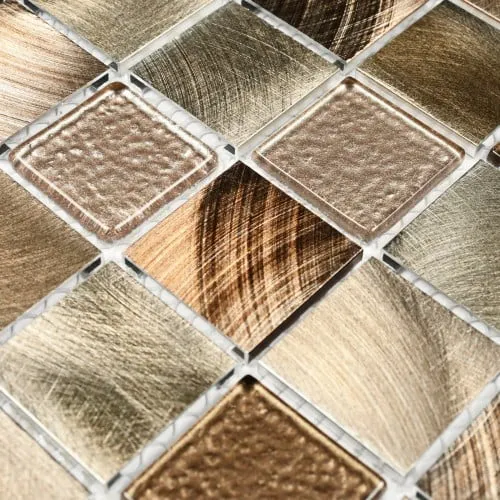 Titan Bronze мозаика стеклянная 30*30, Bonaparte (Бонапарт)