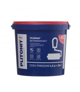Праймер Грунт БетонКонтакт 4.5 кг, Плитонит