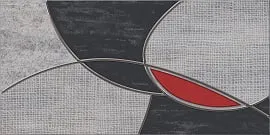 585712001 Pandora (Пандора) Grey Charm серый декор 31,5*63, Azori (Азори)