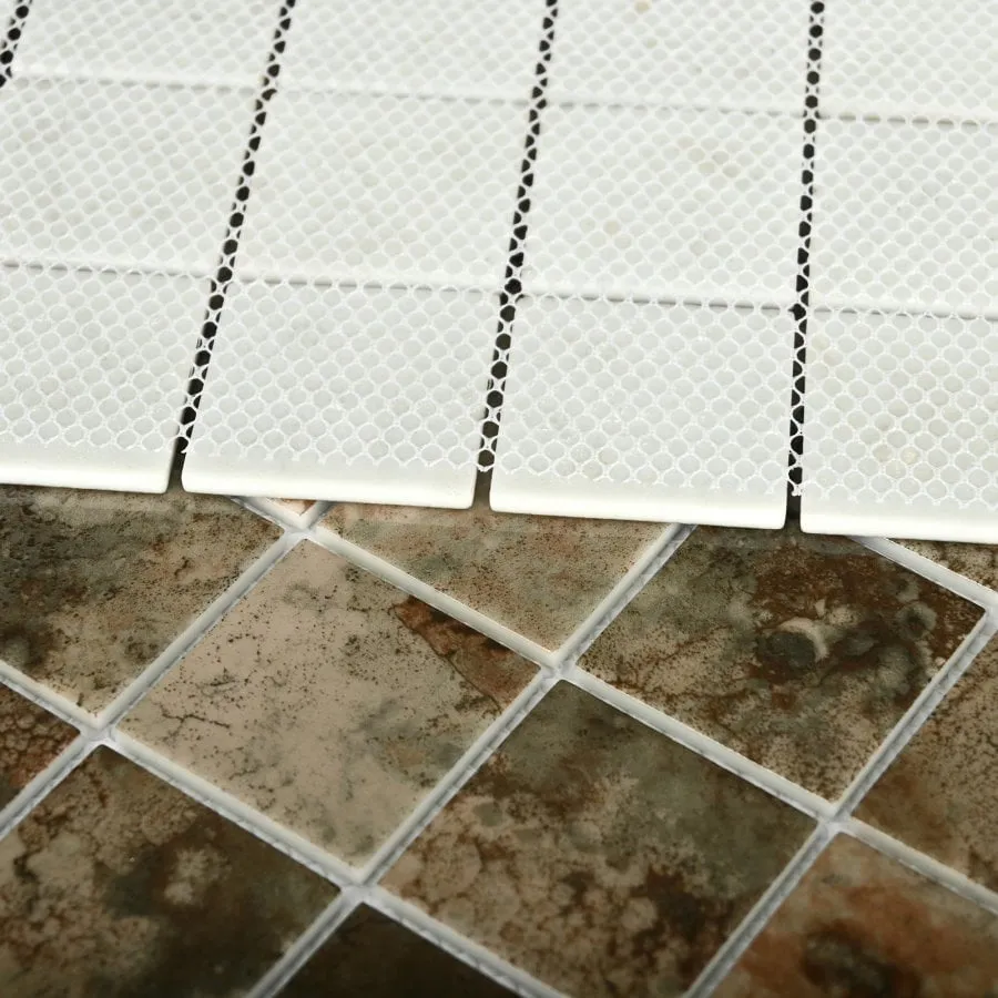 Amuletto Leaf мозаика стеклянная 30*30, Bonaparte (Бонапарт)