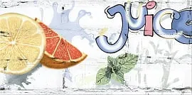 Декор 583022007 Лофт Джус белый 20,1х40,5, Azori (Азори)