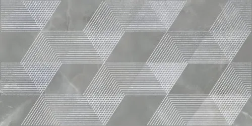 Декор 588912001 Opale (Опал) Grey Geometria 31,5х63, Azori (Азори)