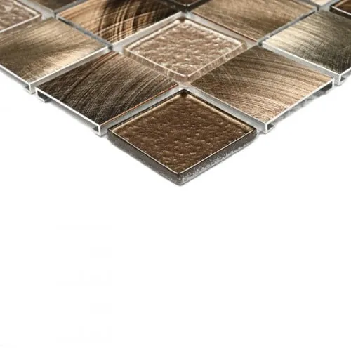 Titan Bronze мозаика стеклянная 30*30, Bonaparte (Бонапарт)