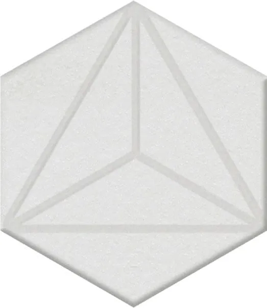 Декор OS\A241\63000 Агуста белый матовый 6x5,2x0,69, Kerama Marazzi (Керама Марацци)