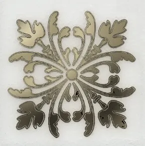 HGD\A252\5246 Клемансо белый декор 4,9*4,9, Керама Марацци