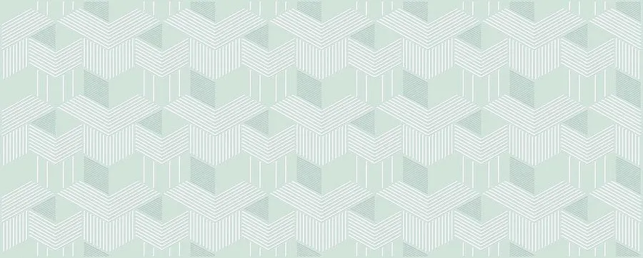 Декор 588302002 Lounge (Лаунж) Mint Geometria зеленый 20,1х50,5, Azori (Азори)