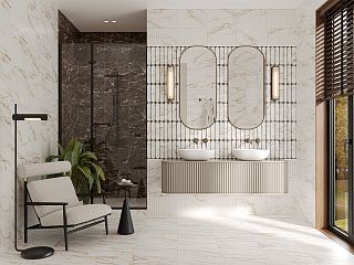 10100001556 Капелла бел низ 03 плитка для стен 25*40, Gracia Ceramica