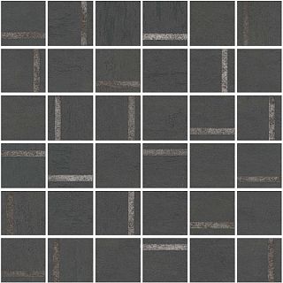 Декор SG640520\MM Гварди 2 мозаичный антрацит матовый обрезной 30x30x0,9, Kerama Marazzi (Керама Марацци)