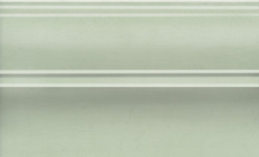 Плинтус FMB027 Левада зеленый светлый глянцевый 25x15x1,5, Kerama Marazzi (Керама Марацци)