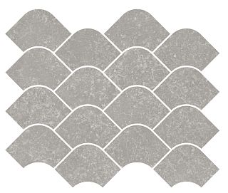 Декор KMD2HID002BR Касабланка наборный серый матовый обрезной 30x25x0,9, Kerama Marazzi (Керама Марацци)