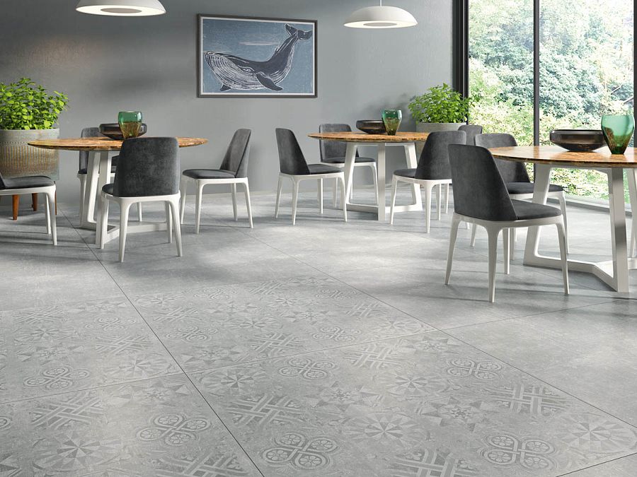 Керамогранит Granite Stone Cement (Цемент) классик структурный 120х59,9, Idalgo (Идальго)