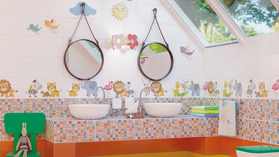 Коллекция плитки Kids 20х40, Нефрит-Керамика