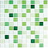 Jump Green №5 растяжка из стеклянной мозаики 30*30, Bonaparte (Бонапарт)