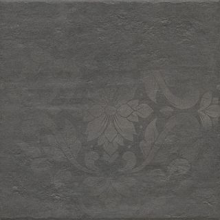Керамогранит KM4040G0091N Хадду серый тёмный матовый декорированный 40,2x40,2x0,8, Kerama Marazzi (Керама Марацци)