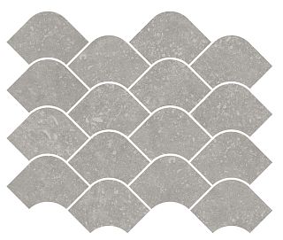 Декор KMD2HID002BR Касабланка наборный серый матовый обрезной 30x25x0,9, Kerama Marazzi (Керама Марацци)