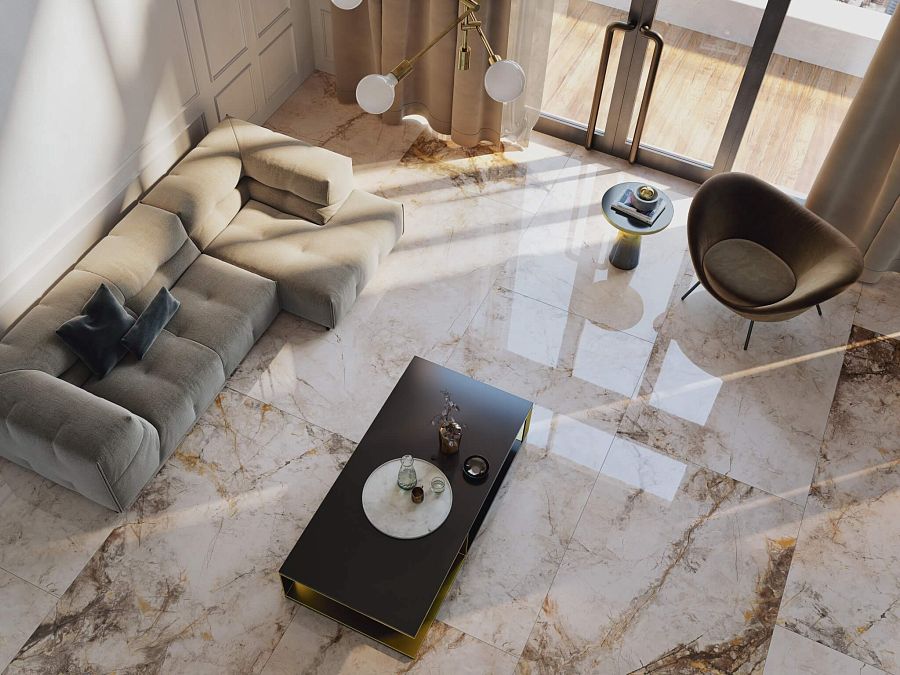 Керамогранит SG634220R Риальто серый обрезной 60x60x0,9, Kerama Marazzi (Керама Марацци)