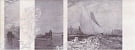 STG\C207\15010 Ньюпорт корабли фиолет, декор 15*40, Керама Марацци