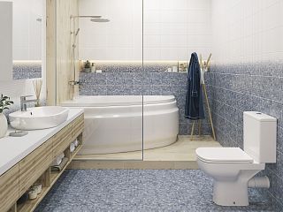 Коллекция плитки и керамогранита Hammam Blue (Хаммам) 20х44, Cersanit
