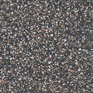 Керамогранит KM6060G0021R Бричиола чёрный матовый обрезной 60x60x0,9, Kerama Marazzi (Керама Марацци)