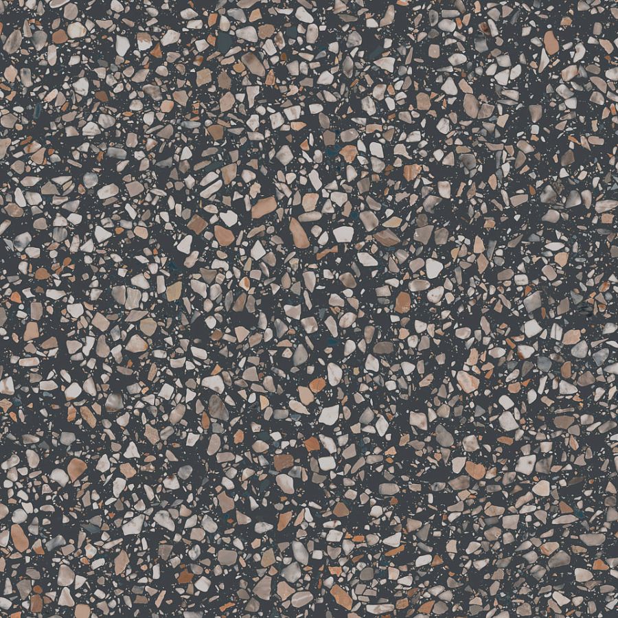 Керамогранит KM6060G0021R Бричиола чёрный матовый обрезной 60x60x0,9, Kerama Marazzi (Керама Марацци)