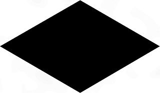 Декор KMD2SRB005BN Риад чёрный глянцевый 13,5x7,8x0,9, Kerama Marazzi (Керама Марацци)