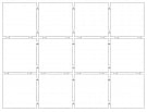 1230 Т Конфетти белый мозаичная плитка д\стен 30*40 из 12 частей 9,9*9,9, Керама Марацци