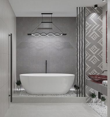 Плитка 00-00108455 Limestone (Лаймстоун) Grey Struttura 24,2х70, Eletto Ceramica (Элетто Керамика)
