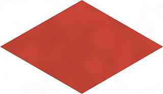 Декор KMD2SRB007BN Риад красный глянцевый 13,5x7,8x0,9, Kerama Marazzi (Керама Марацци)