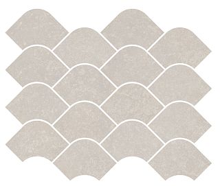 Декор KMD2HID001BR Касабланка наборный серый светлый матовый обрезной 30x25x0,9, Kerama Marazzi (Керама Марацци)