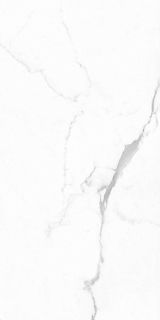 Керамогранит A17126 Futura (Футура) тонкий Deep Calacatta белый ректификат 60х120, Cersanit