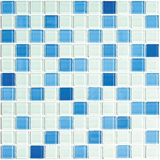 Jump Blue №6 растяжка из стеклянной мозаики 30*30, Bonaparte (Бонапарт)