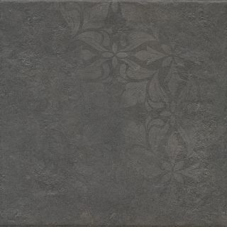 Керамогранит KM4040G0091N Хадду серый тёмный матовый декорированный 40,2x40,2x0,8, Kerama Marazzi (Керама Марацци)