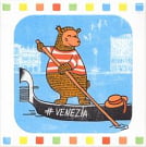 NT\A213\5009 Большое путешествие Venezia вставка д\пола 20*20, Керама Марацци