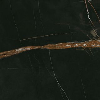 Керамогранит Granite Lusso Nero (Люссо) неро легкое лаппатирование LLR 59,9х59,9, Idalgo (Идальго)