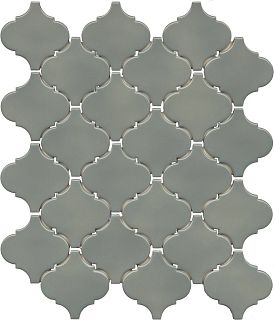 Плитка KM2630M0000N Арабески Марокко зелёный глянцевый 26x30x0,7, Kerama Marazzi (Керама Марацци)