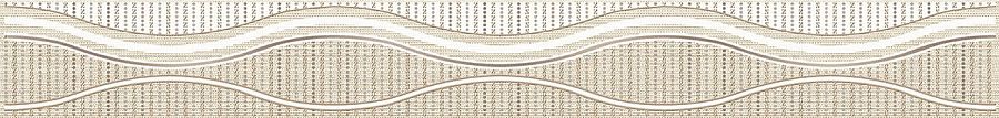 Бордюр 588471001 Romanico (Романико) Flora бежевый 63х7,5, Azori (Азори)