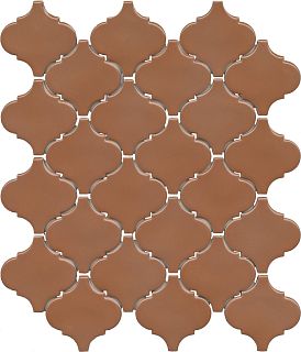 Плитка KM2630M0020N Арабески Марокко коричневый глянцевый 26x30x0,7, Kerama Marazzi (Керама Марацци)