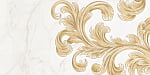 9A031 Saint Laurent (Сент Лаурент) белый декор №1 30*60, Golden Tile