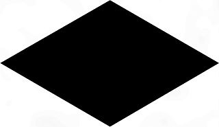 Декор KMD2SRB005BN Риад чёрный глянцевый 13,5x7,8x0,9, Kerama Marazzi (Керама Марацци)