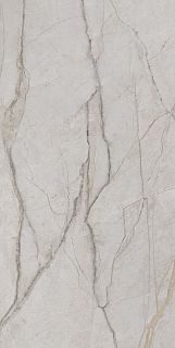 Плитка KM6012B0100R Ифран серый светлый глянцевый обрезной 60x119,5x0,9, Kerama Marazzi (Керама Марацци)