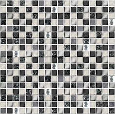 587423003 Vela (Вела) Nero черный мозаика 30*30, Azori