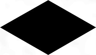 Декор KMD2SRB005BN Риад чёрный глянцевый 13,5x7,8x0,9, Kerama Marazzi (Керама Марацци)