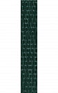 LSB001 Левада зеленый темный глянцевый бордюр 40*7, Керама Марацци