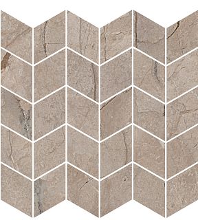 Декор KMD2MSM014BR Ифран мозаичный бежевый светлый глянцевый обрезной 30x31,2x0,9, Kerama Marazzi (Керама Марацци)