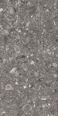 Керамогранит Granite Gerda (Герда) темно-серый матовый MR 120х59,9, Idalgo (Идальго)