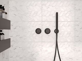 10100001571 Нова бел верх 01 плитка для стен 25*40, Gracia Ceramica