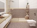 Керамогранит HA4R112 Hammam коричневый 42х42, Cersanit