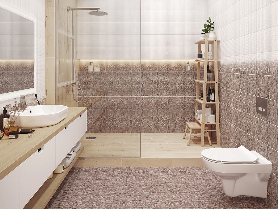 Керамогранит HA4R112 Hammam коричневый 42х42, Cersanit
